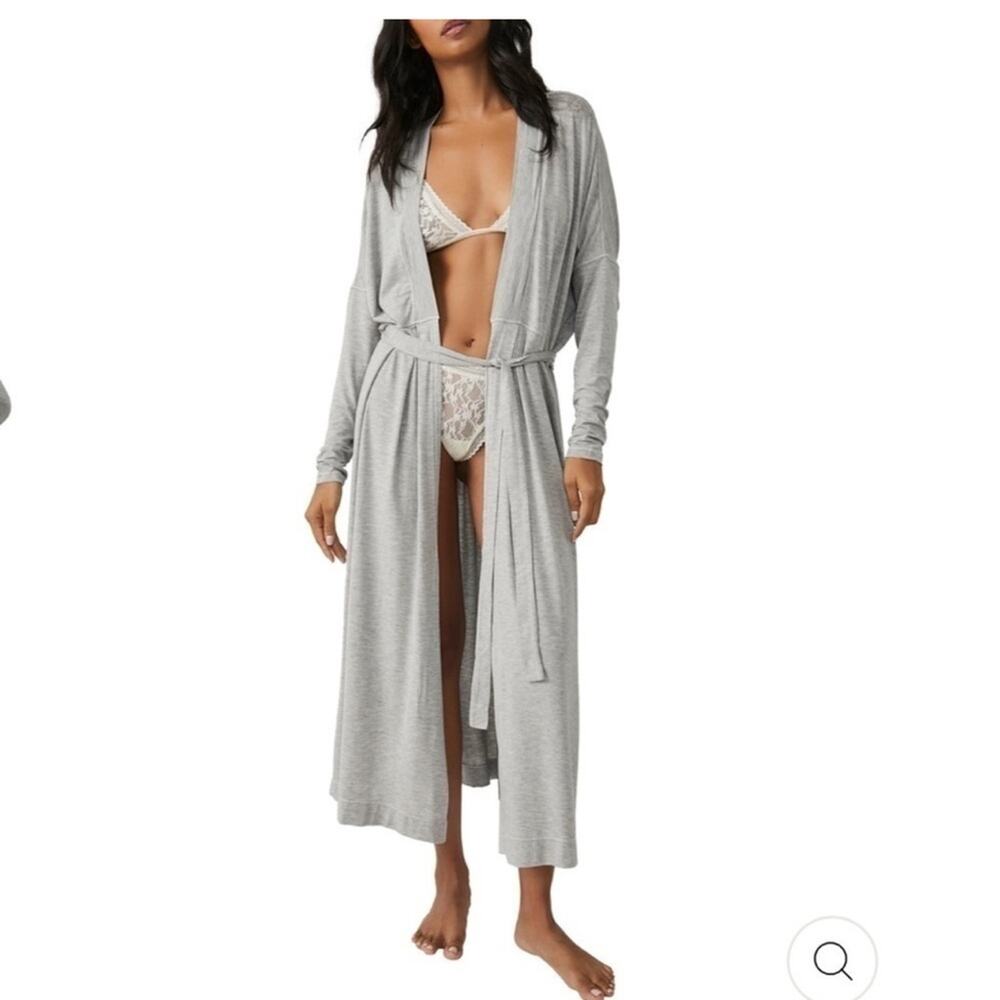 Free People Essential Cardi Lounge Robe - Picture 2 of 12